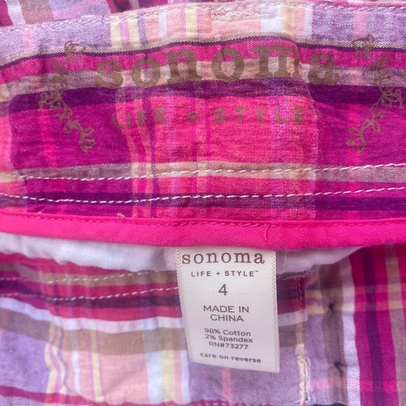 pink plaid shorts - Picture 11 of 11